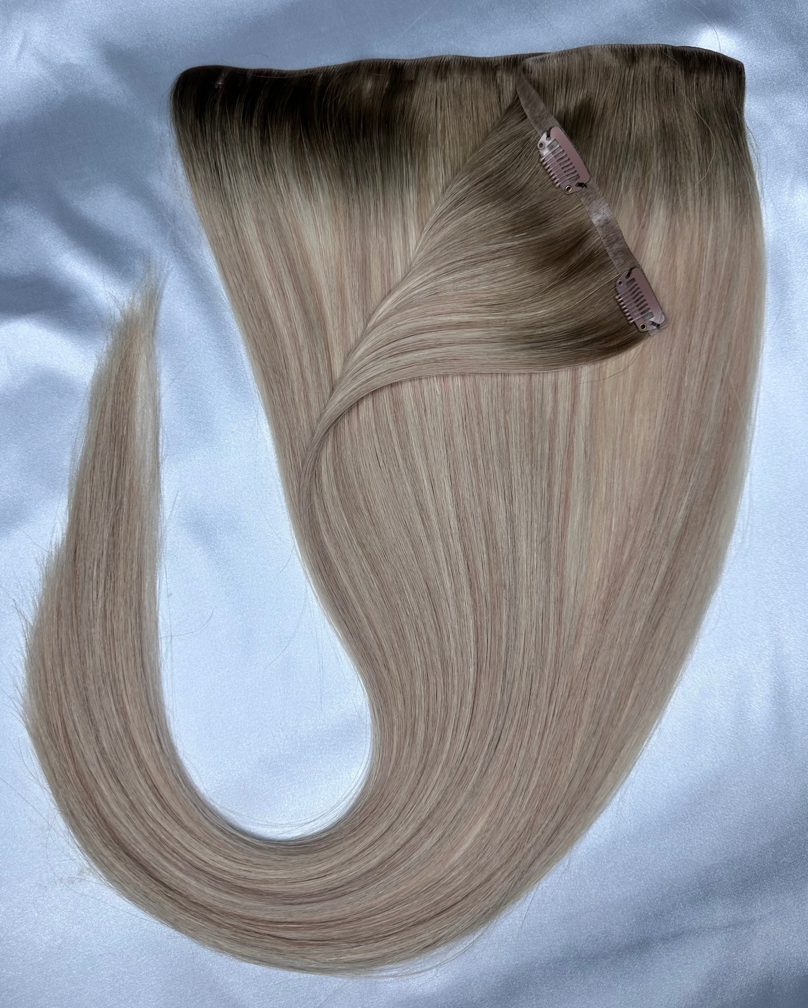 Invisible Clip Ins - 120g - 22"