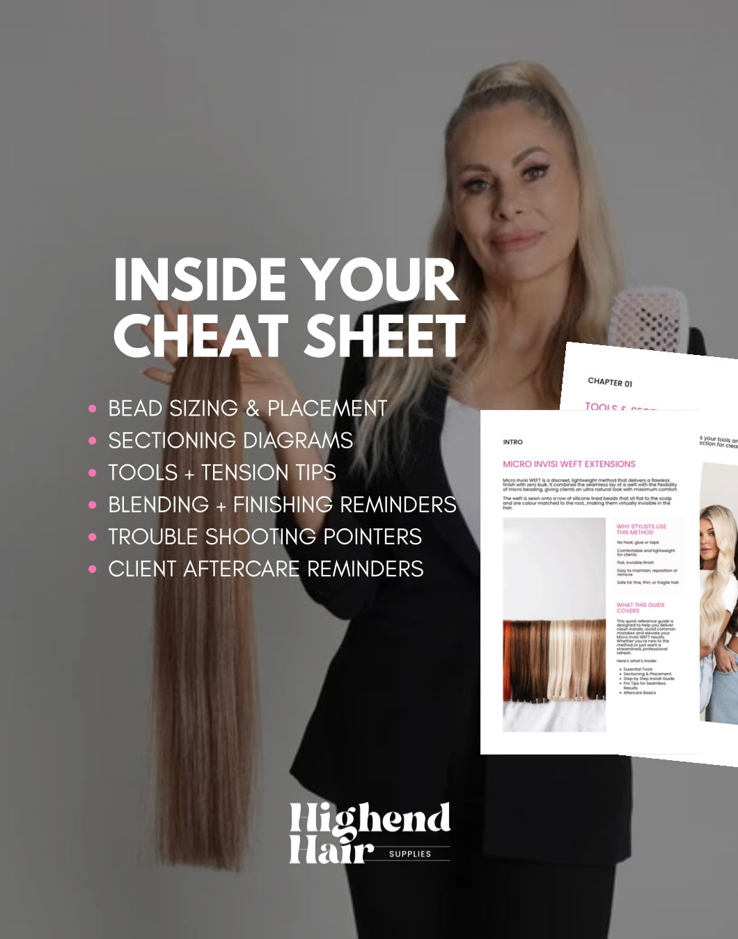High End Hair: Hidden Bead Cheat Sheet