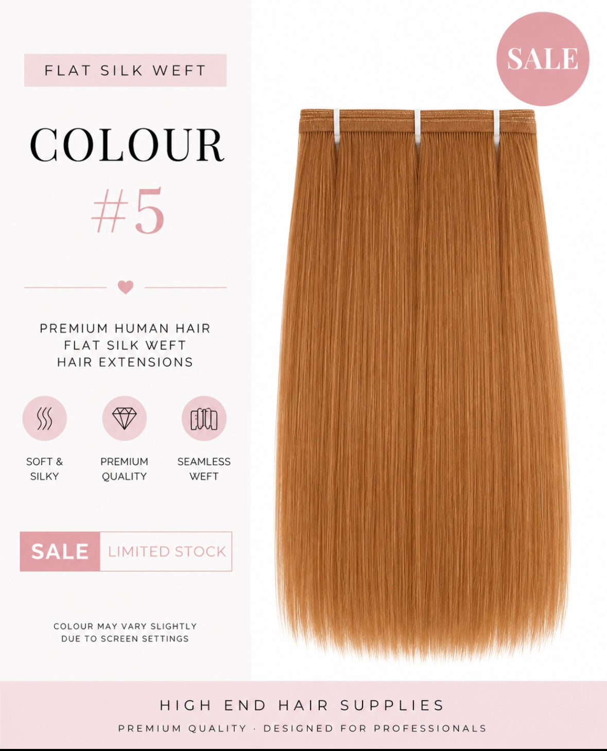 Flat Silk Weft Sale