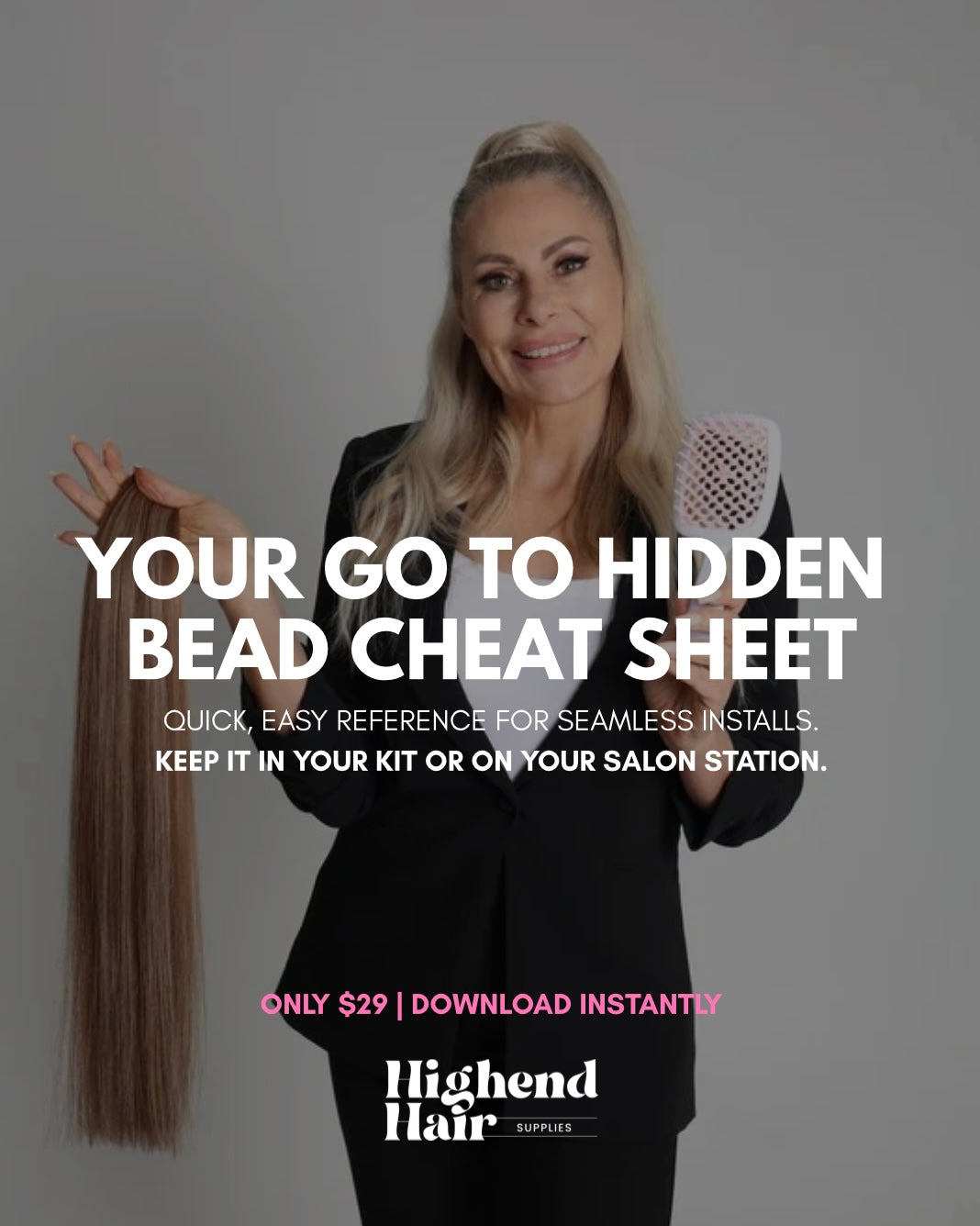 High End Hair: Hidden Bead Cheat Sheet