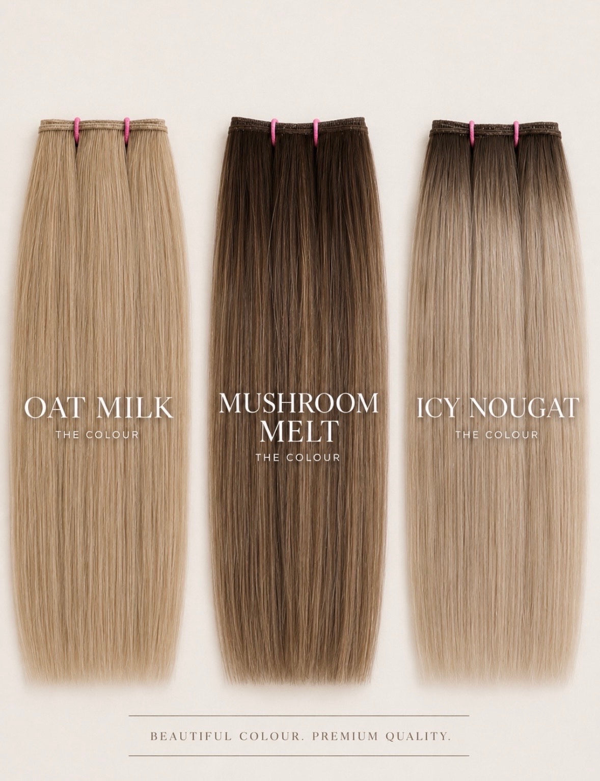 Invisible Clip Ins - 120g - 22"
